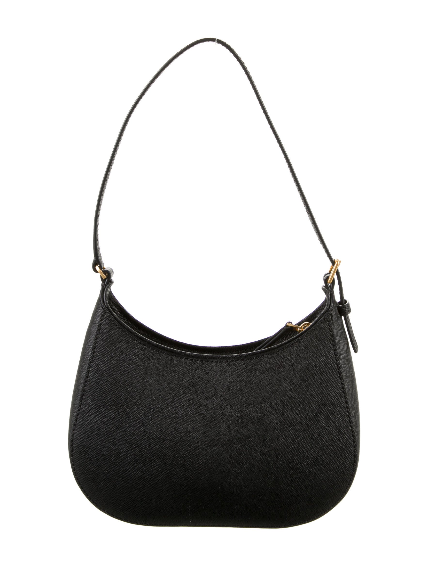 Tory Burch Emerson Zip Shoulder Bag - Black Shoulder Bags