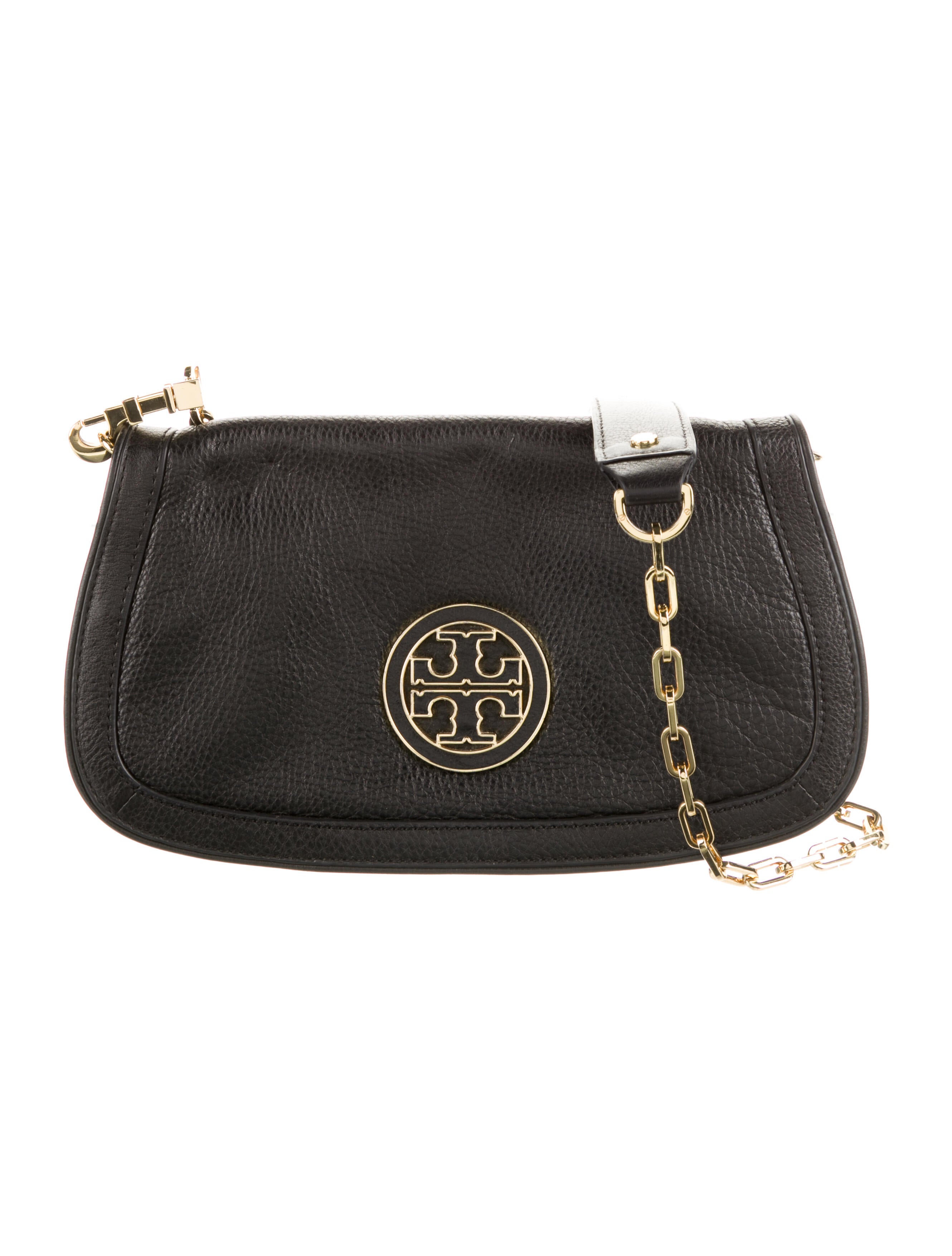 Tory Burch Chain Linked Crossbody Bag Black Crossbody Bags, Handbags