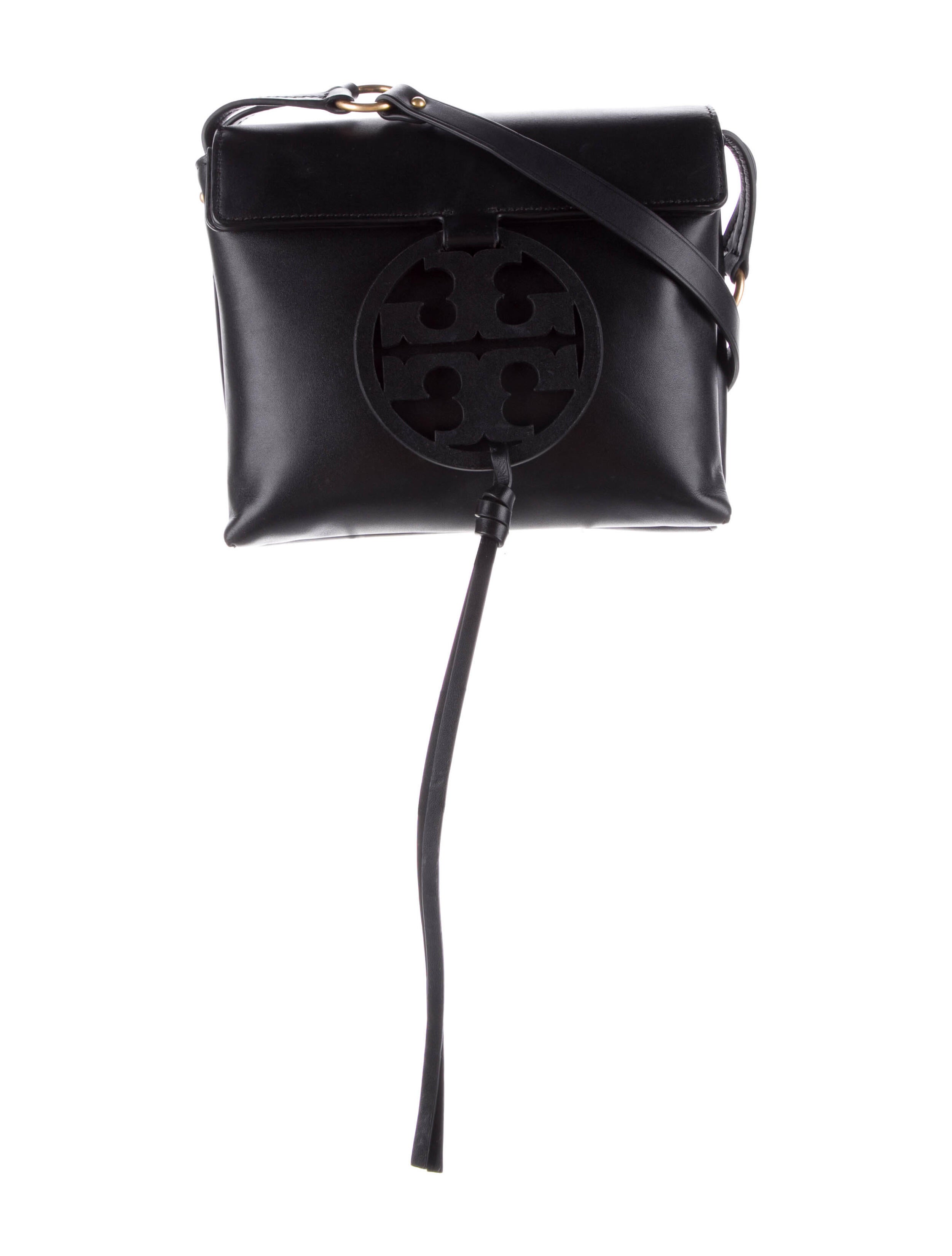 Tory Burch Leather Crossbody Bag Black Crossbody Bags, Handbags