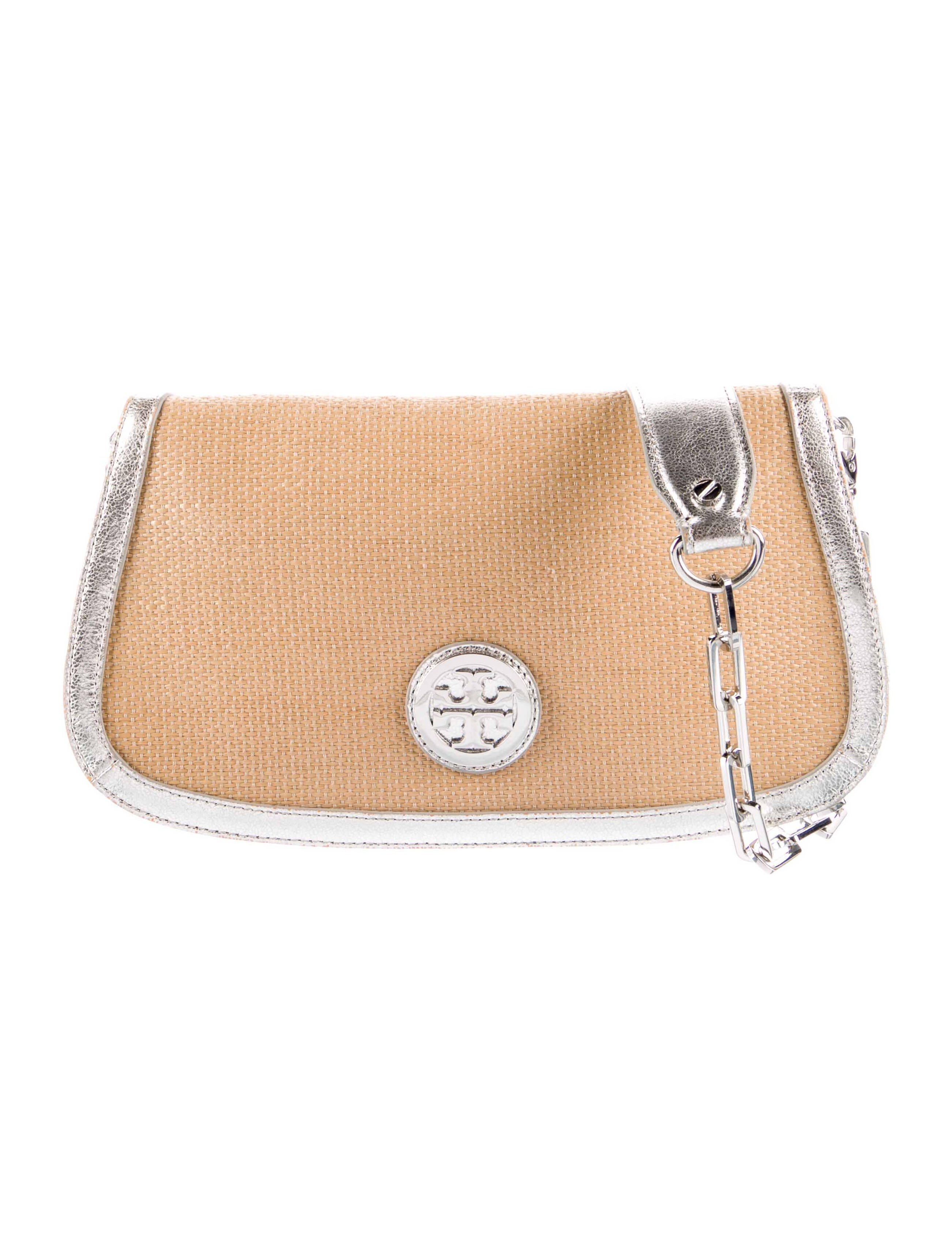 Tory Burch ChainLink Crossbody Bag Silver Crossbody Bags, Handbags