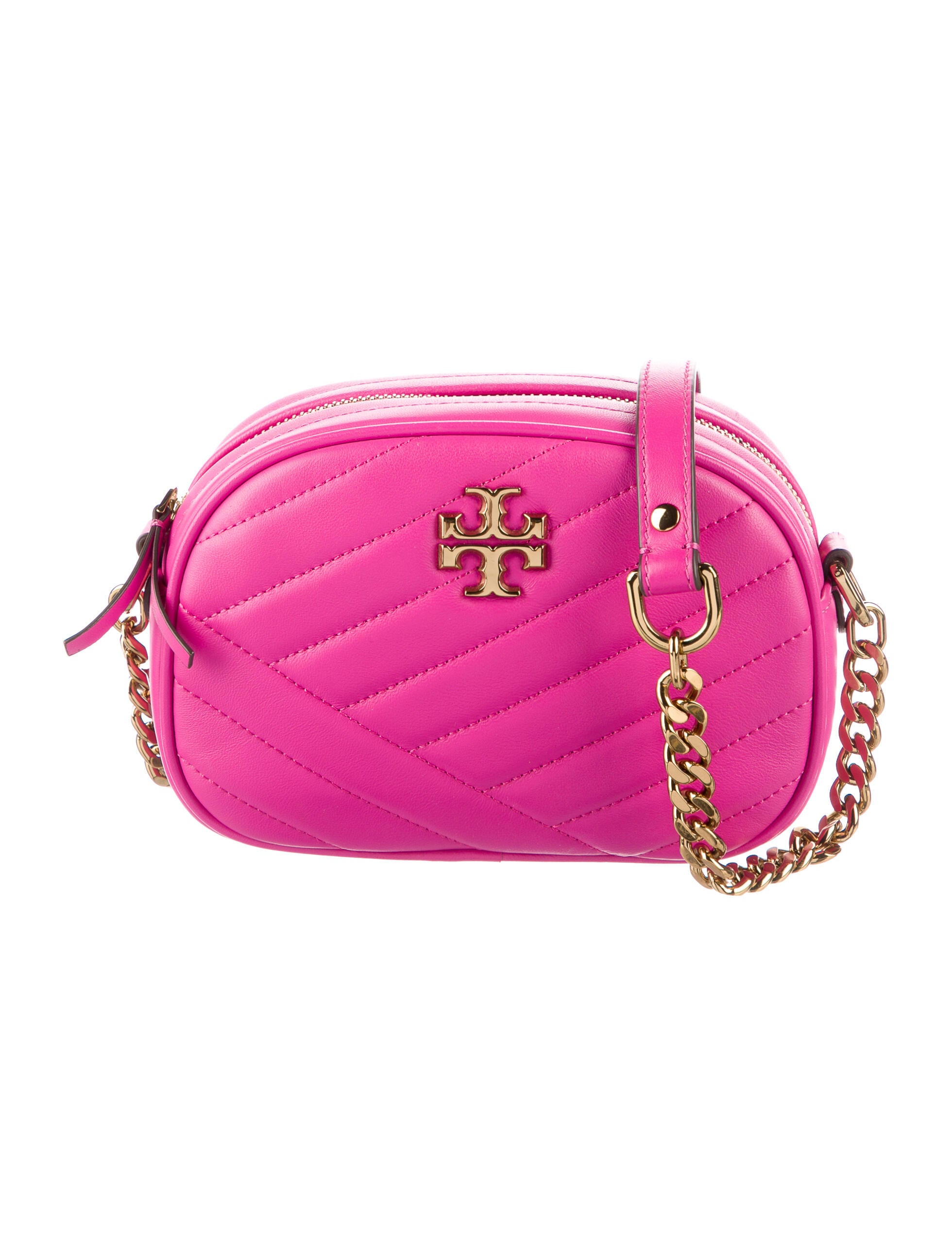Tory Burch Leather Crossbody Bag Pink Crossbody Bags, Handbags