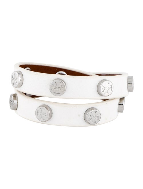 Tory Burch Logo Stud Double Wrap Bracelet