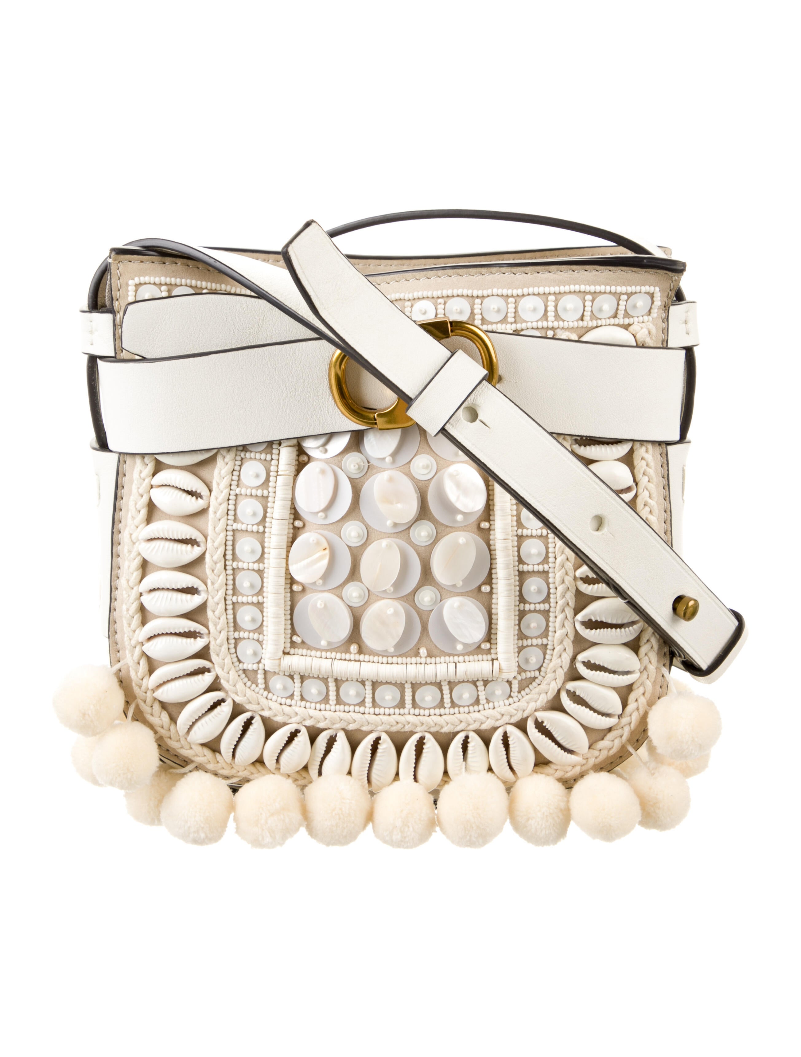 Tory Burch Gemini Link Crossbody Neutrals Crossbody Bags, Handbags WTO532787 The RealReal