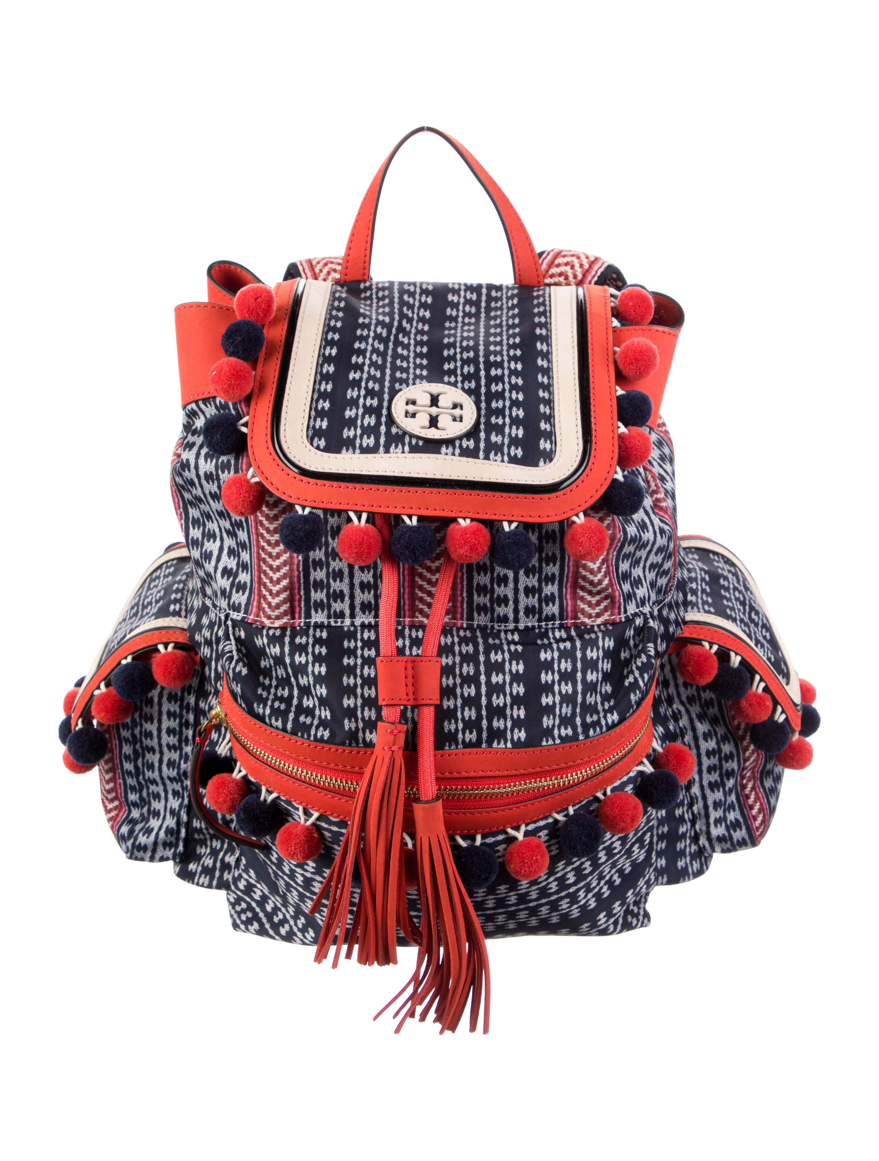 Tory Burch Nylon Backpack Blue Backpacks, Handbags WTO533833 The