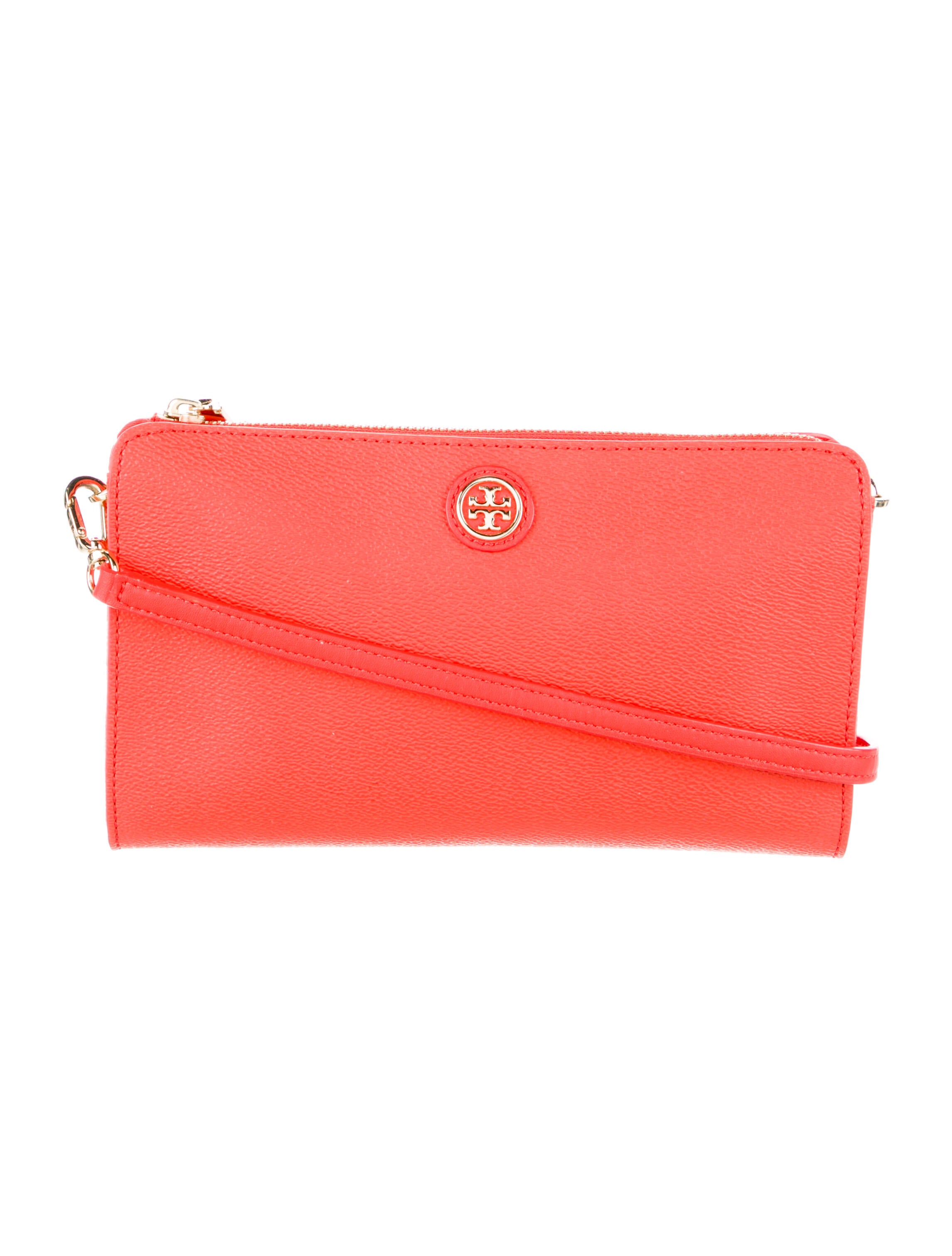 Tory Burch Leather Crossbody Bag Orange Crossbody Bags, Handbags WTO103037 The RealReal