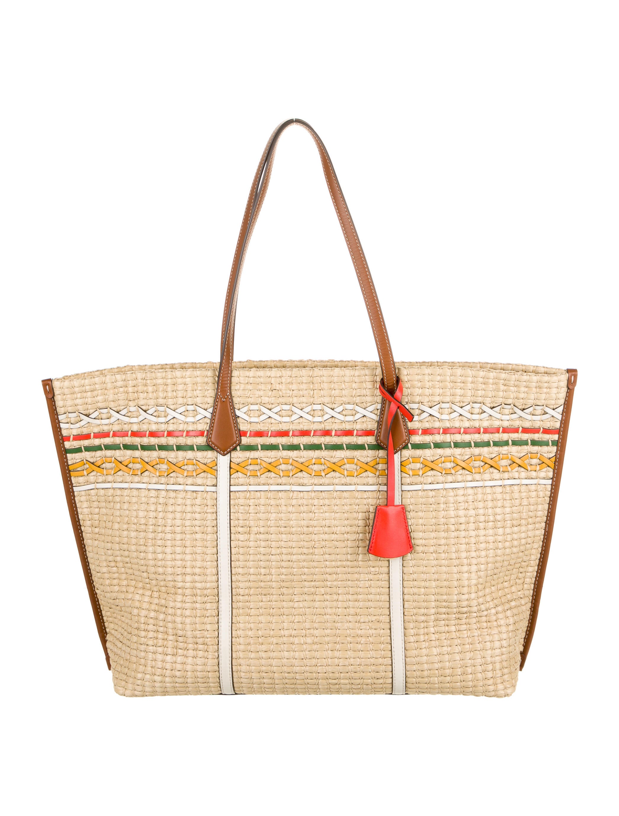 Tory Burch Straw Tote Bag Neutrals Totes, Handbags WTO534304 The