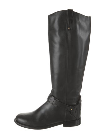 Tory Burch Leather Riding Boots