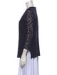 Tory Burch Lace Pattern V-Neck Tunic