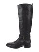 Tory Burch Leather Riding Boots