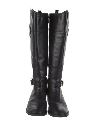 Tory Burch Leather Riding Boots