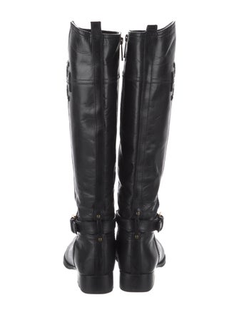Tory Burch Leather Riding Boots