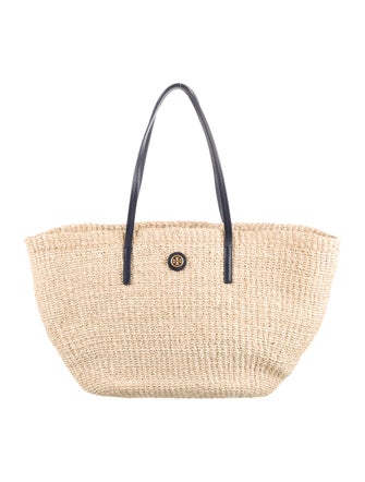 Tory Burch Straw Tote Bag