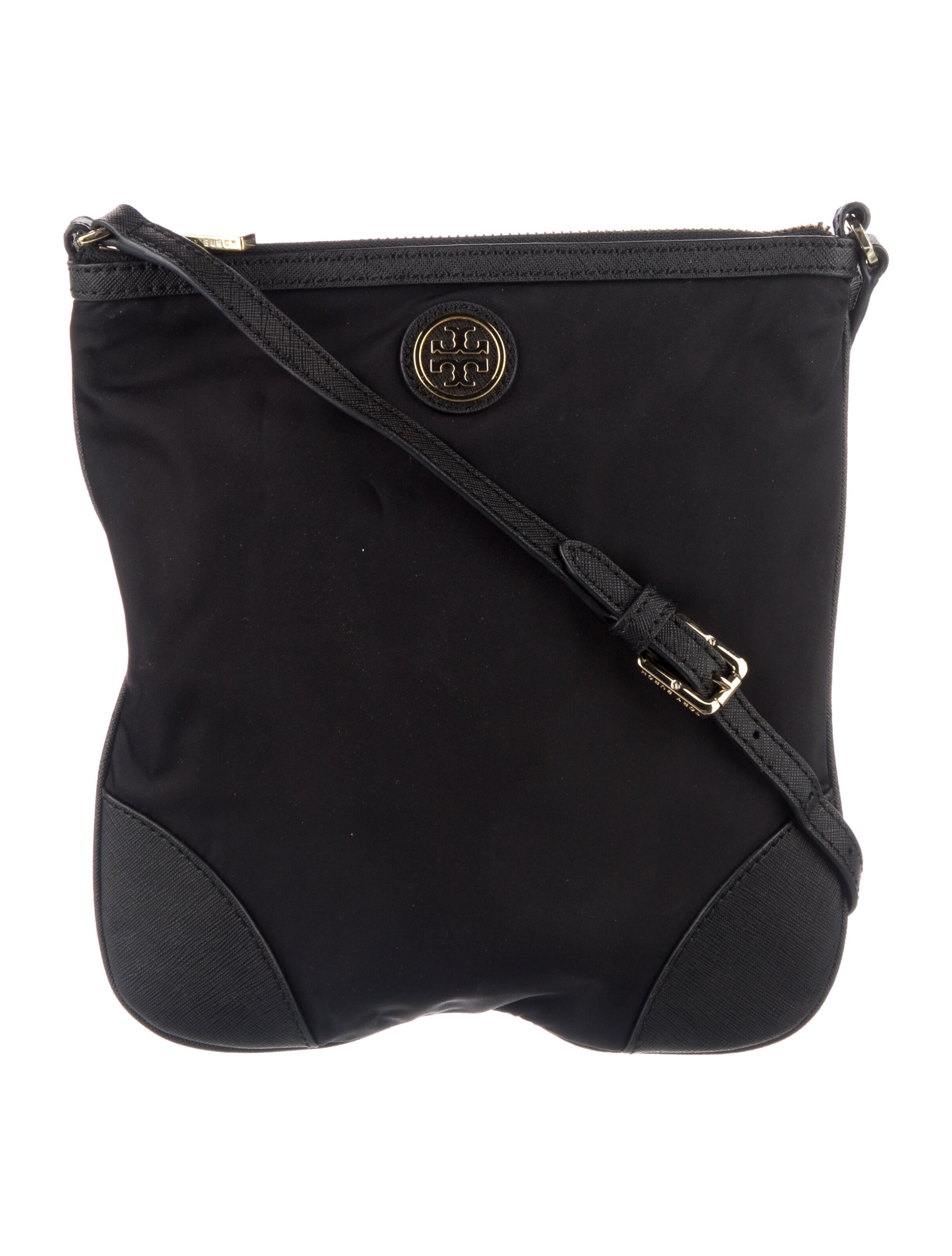 Tory Burch Solid Nylon Crossbody Bag Black Crossbody Bags, Handbags WTO545487 The RealReal