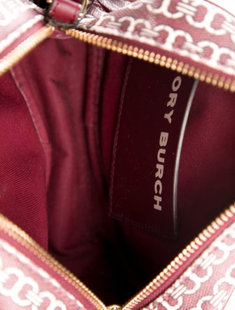 Tory Burch Pattern Coated Canvas Crossbody Bag