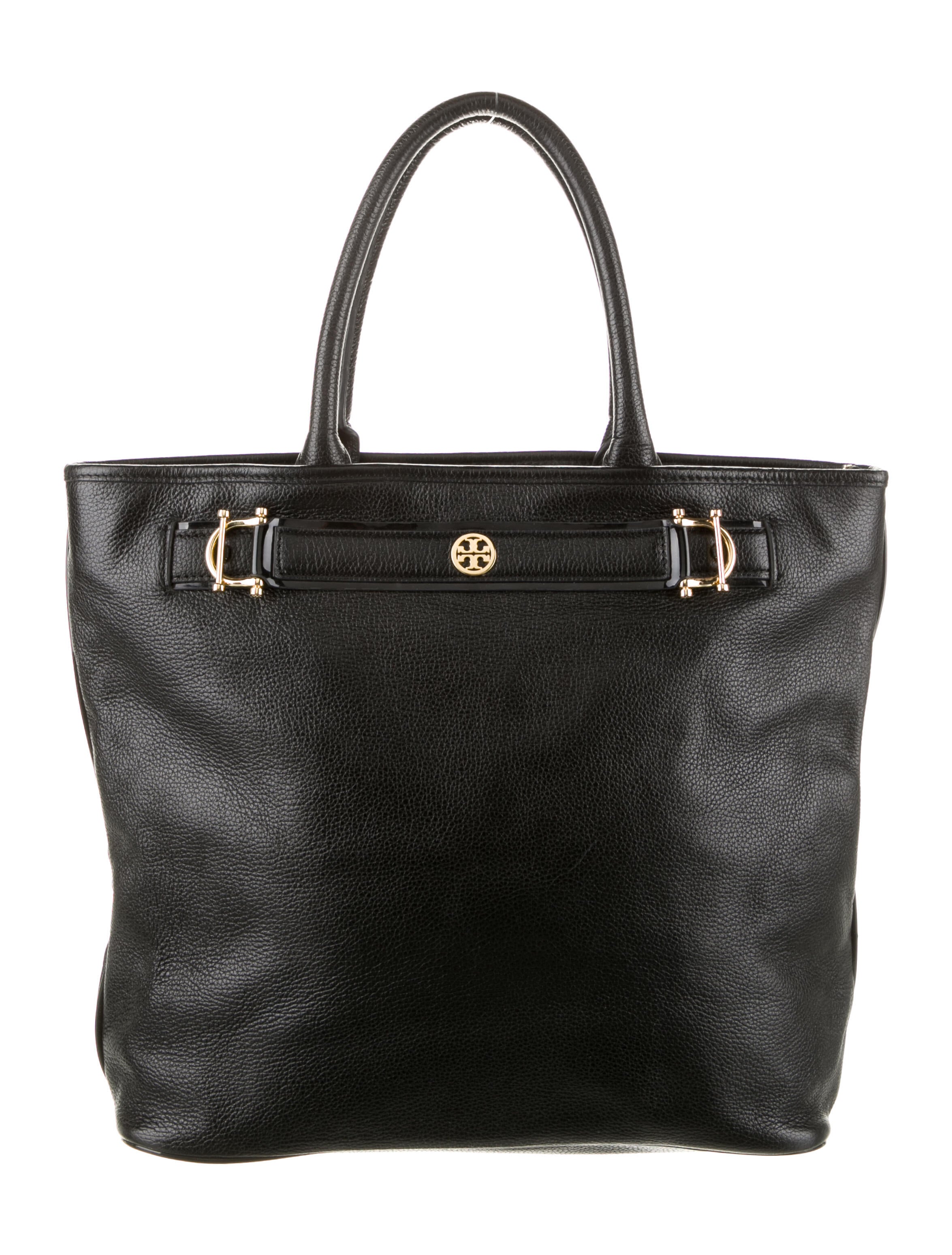 Tory Burch Textured Leather Tote Black Totes, Handbags WTO548955