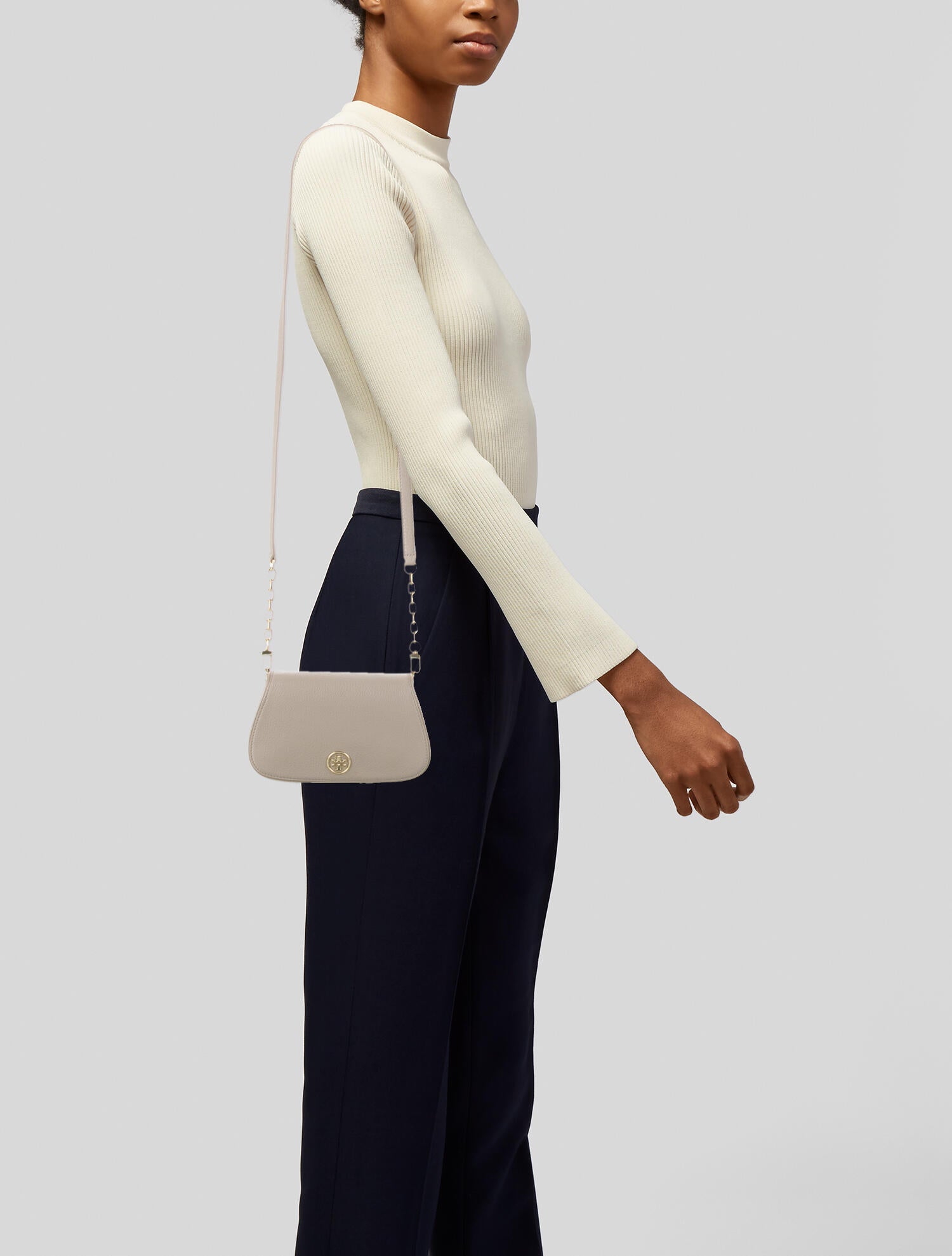 Tory Burch Leather Mini Crossbody Bag