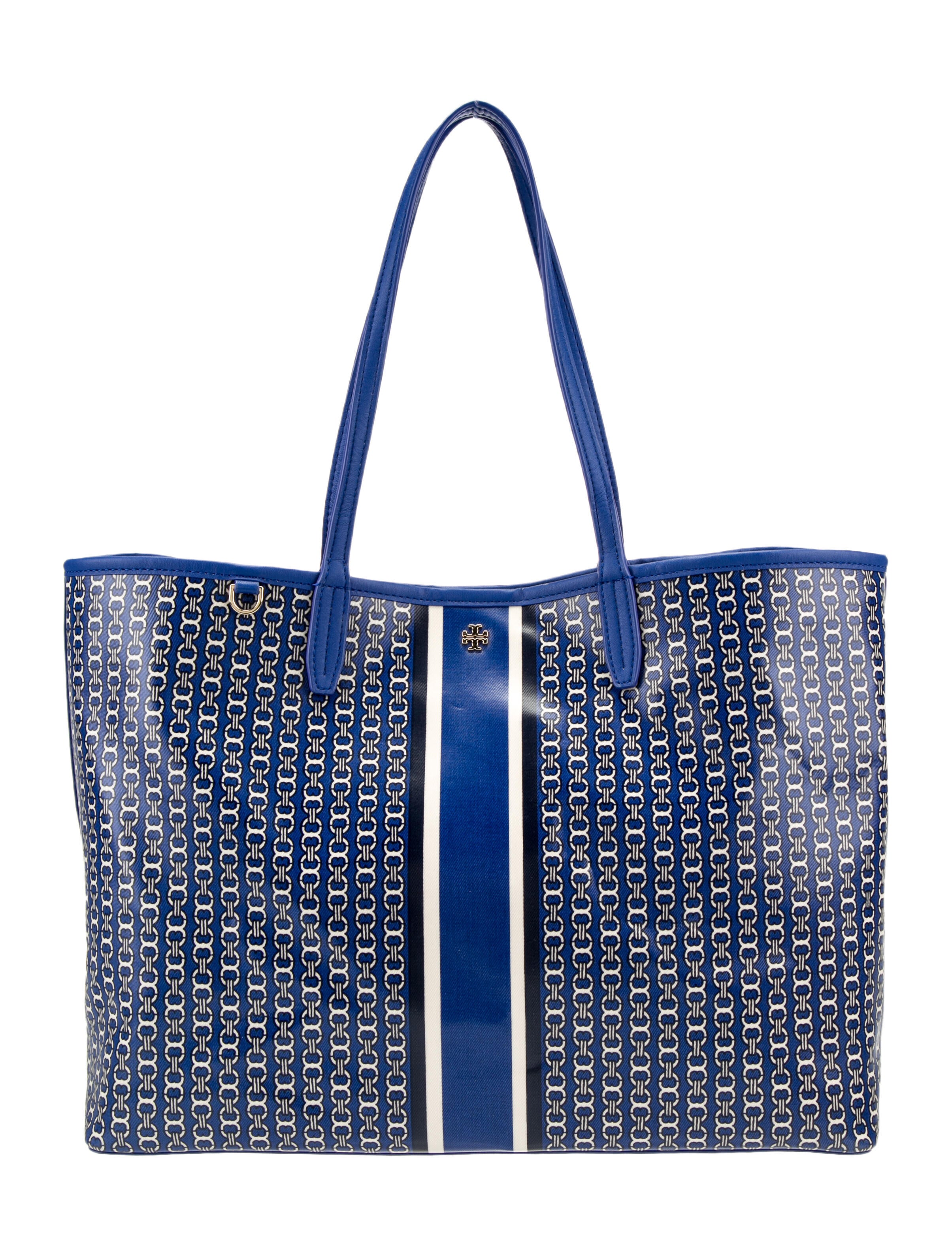 Tory Burch Coated Canvas Tote Bag