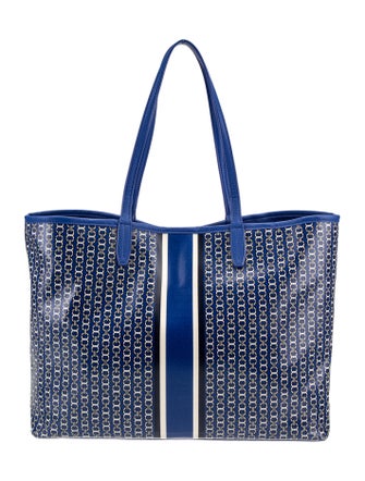 Tory Burch Coated Canvas Tote Bag
