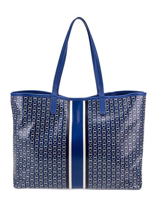 Tory Burch Coated Canvas Tote Bag