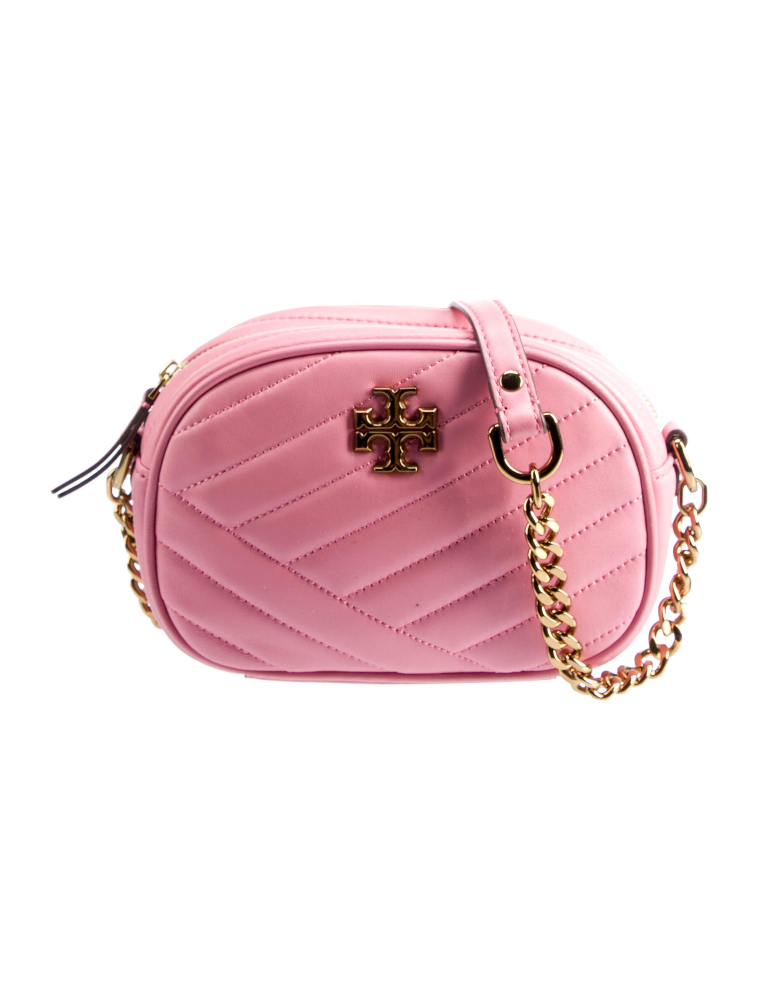 Tory Burch Leather Crossbody Bag Pink Crossbody Bags, Handbags