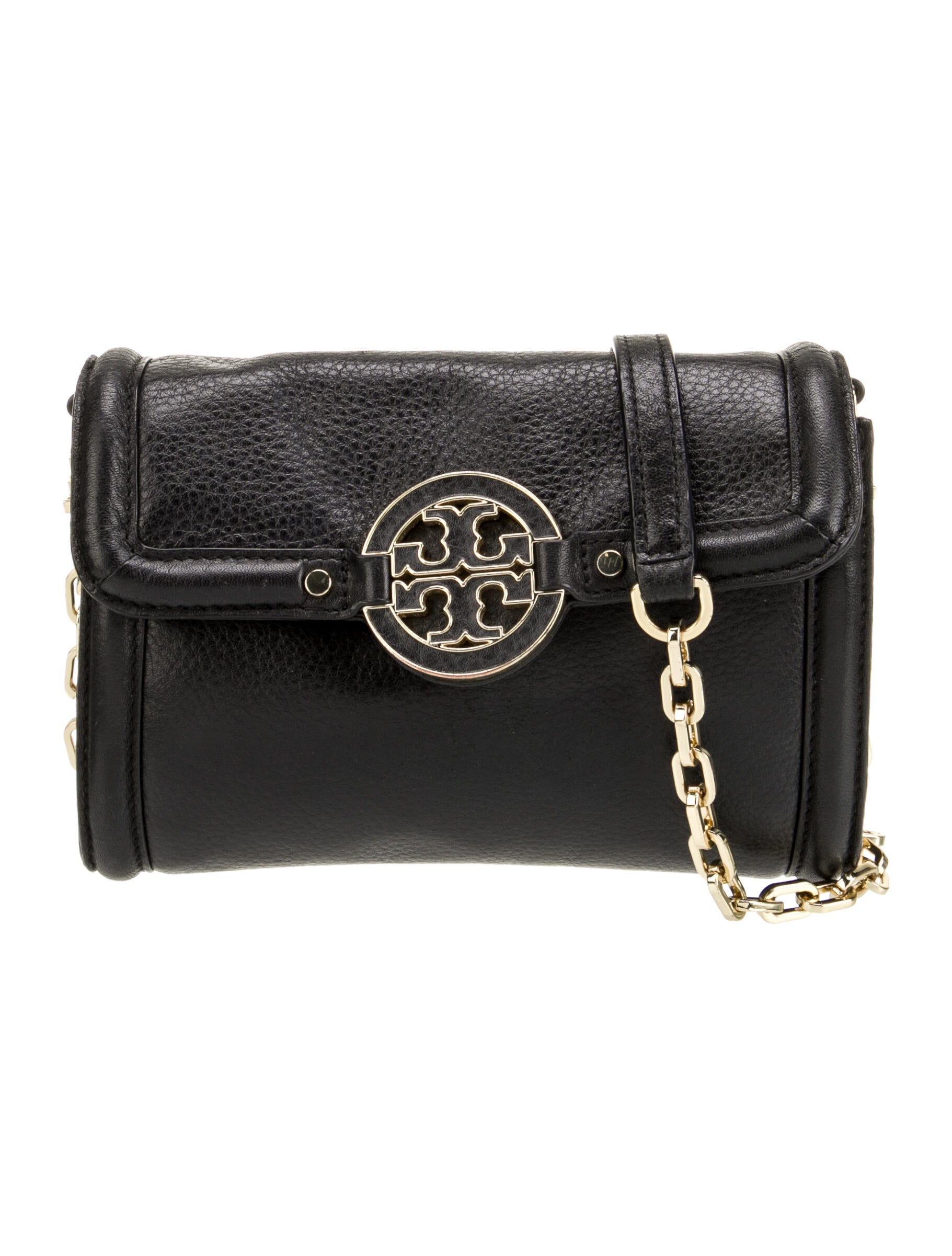 Tory Burch Leather Crossbody Bag Black Crossbody Bags, Handbags