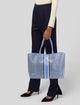 Tory Burch Coated Canvas Tote Bag