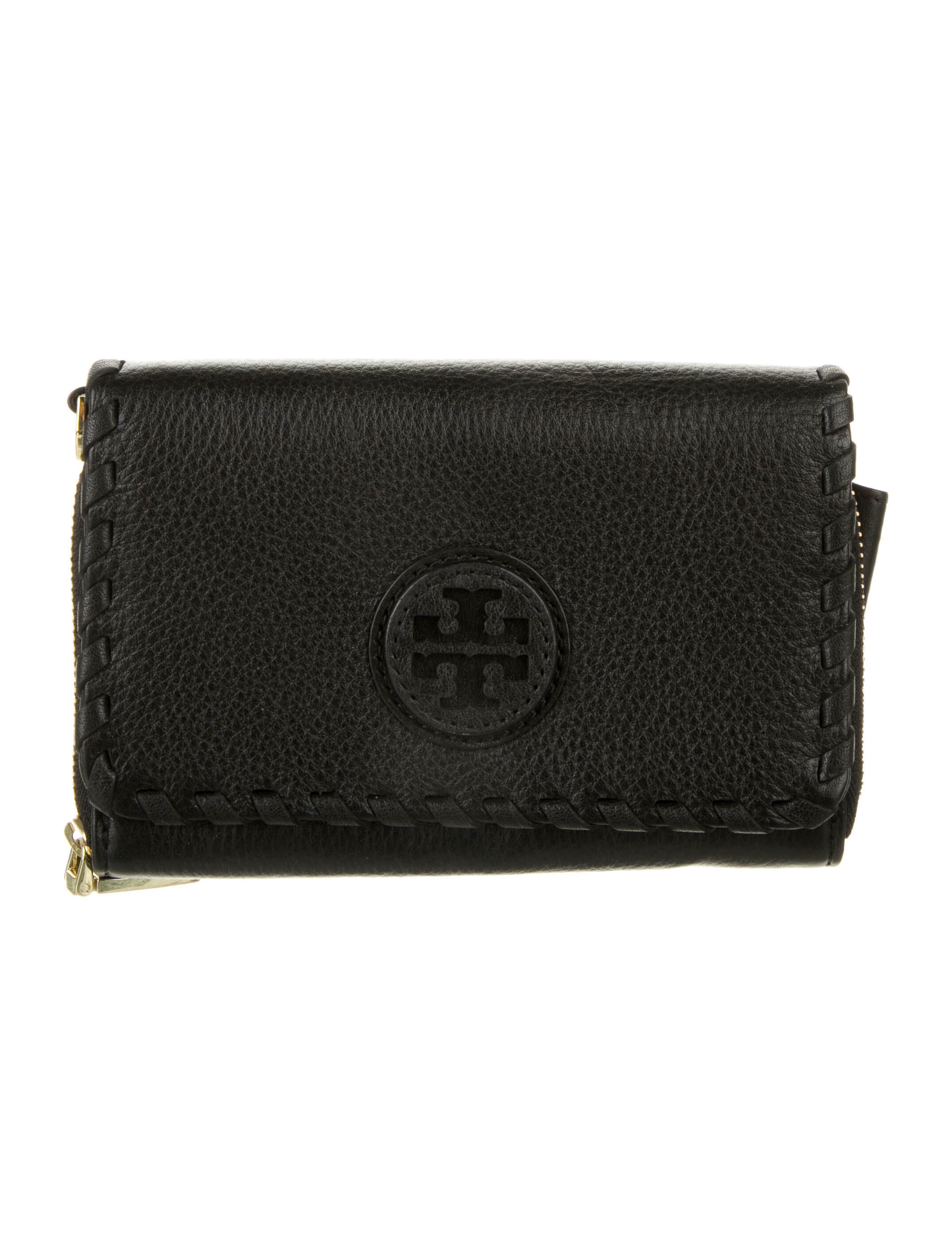 Tory Burch Leather Wallet Black Wallets, Accessories WTO575123
