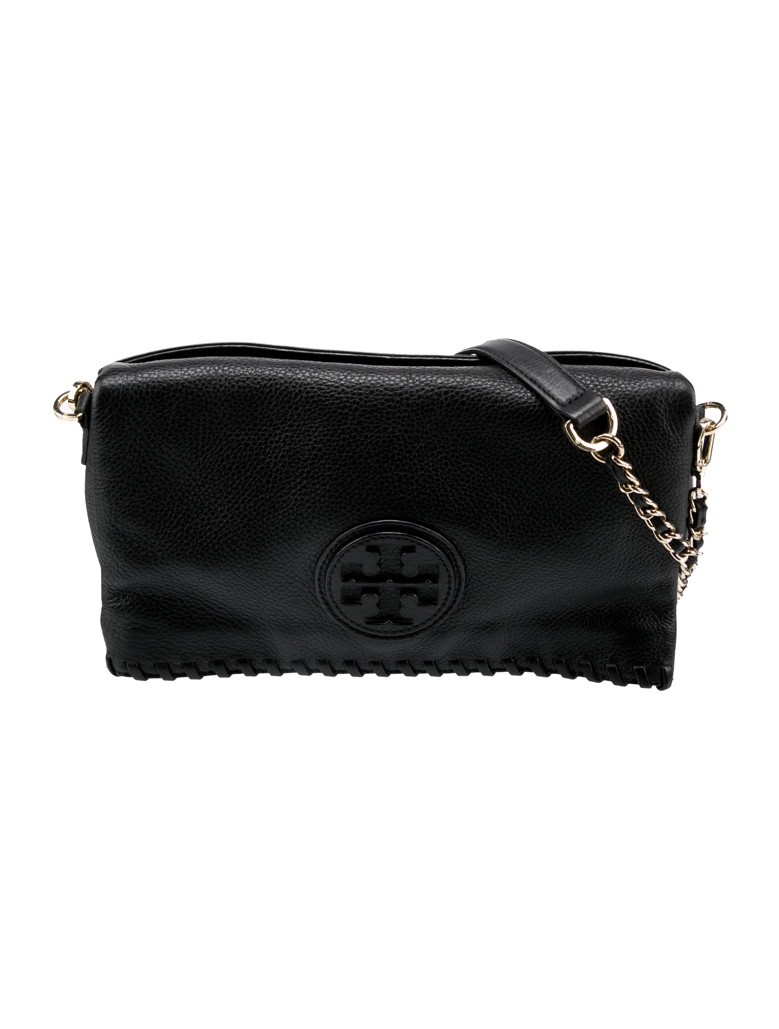 Tory Burch Leather Crossbody Bag Black Crossbody Bags, Handbags
