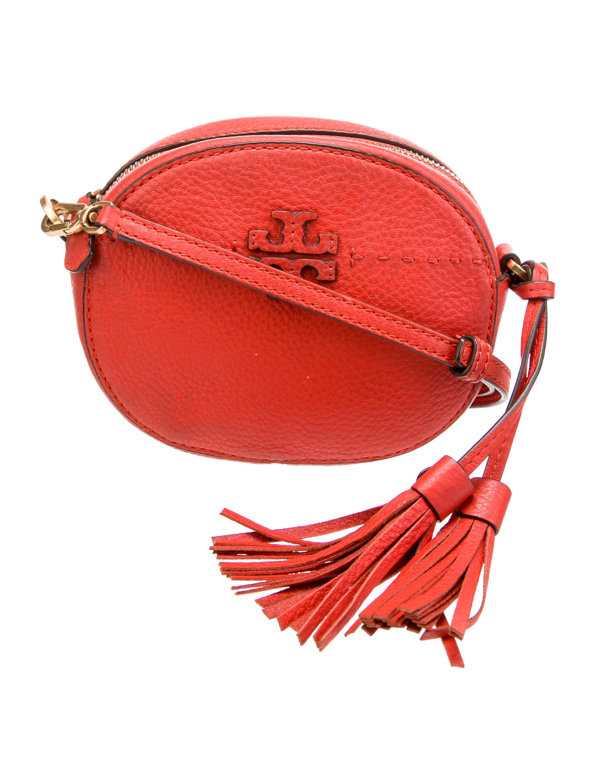 Tory Burch Leather Crossbody Bag Red Crossbody Bags, Handbags