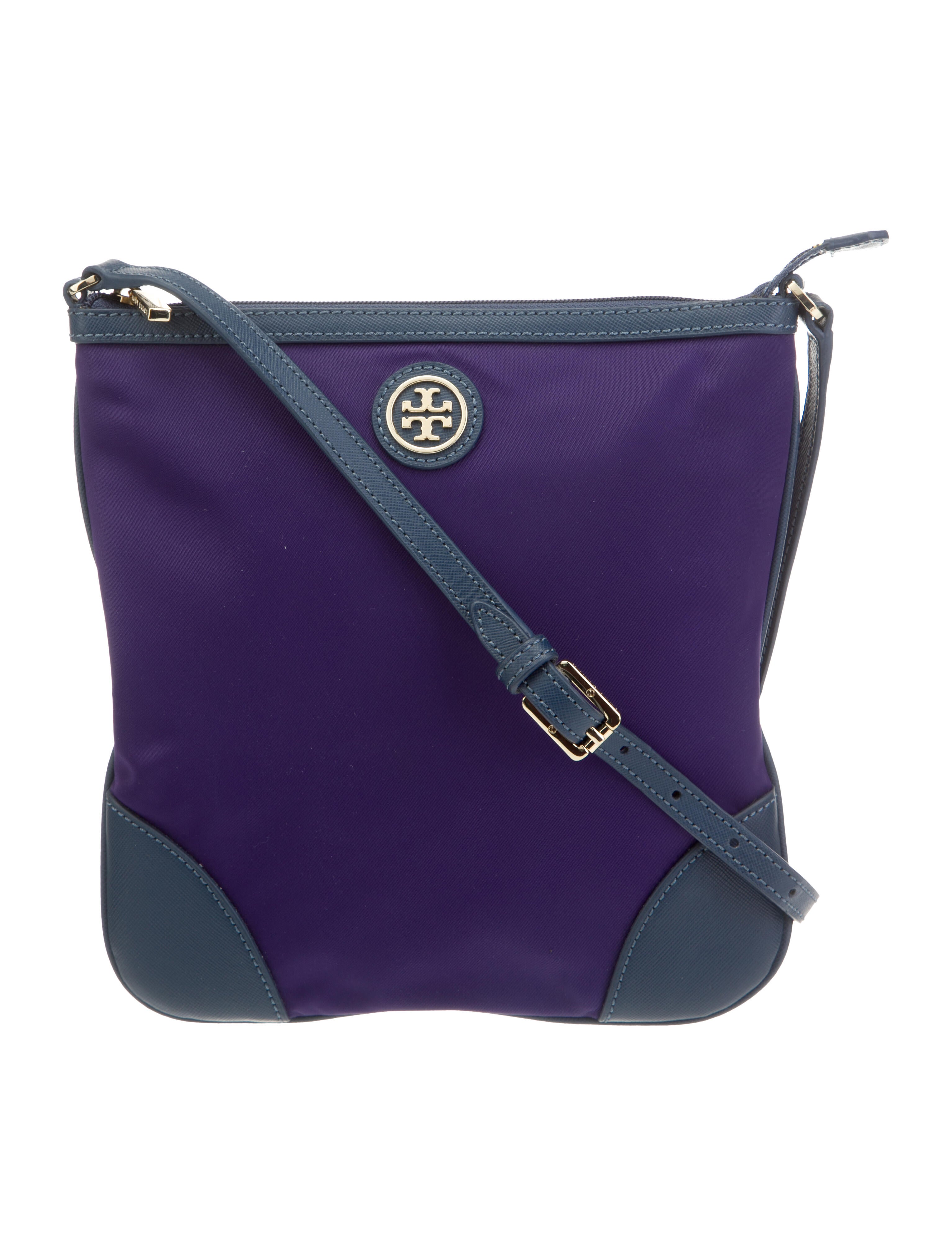 Tory Burch Nylon Crossbody Bag Blue Crossbody Bags, Handbags