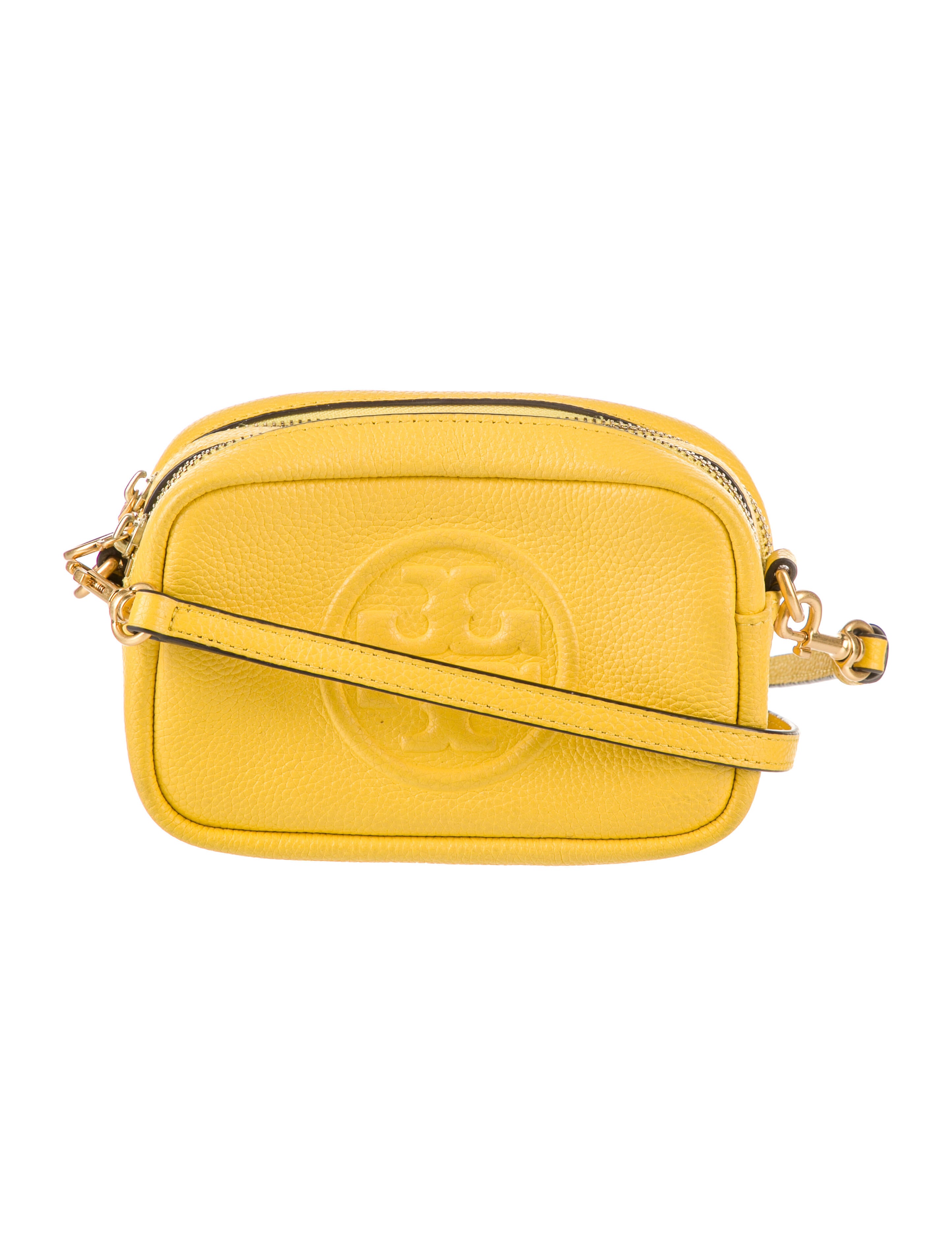 Tory Burch Leather Crossbody Bag Yellow Crossbody Bags, Handbags