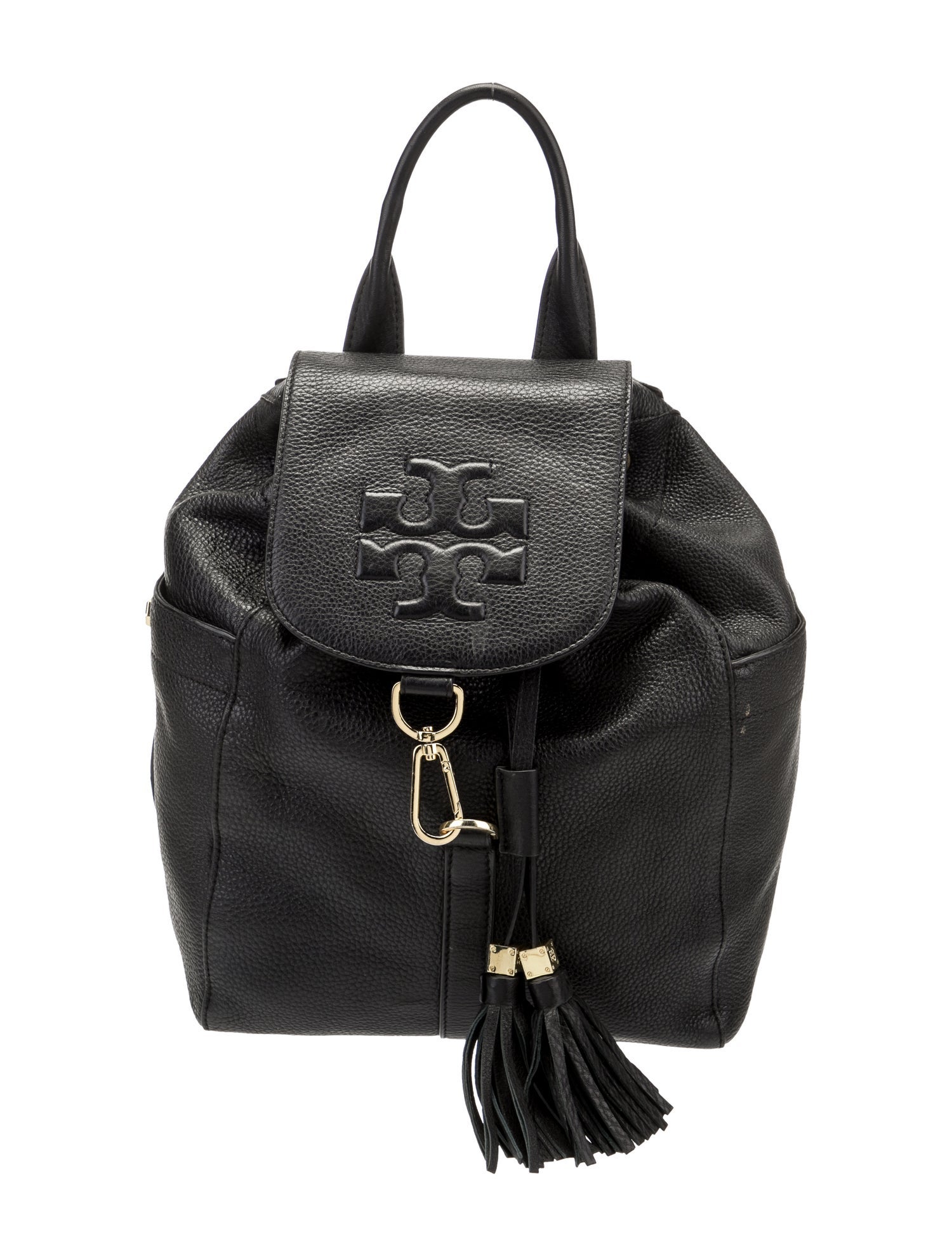 Tory Burch Tassel Leather Backpack