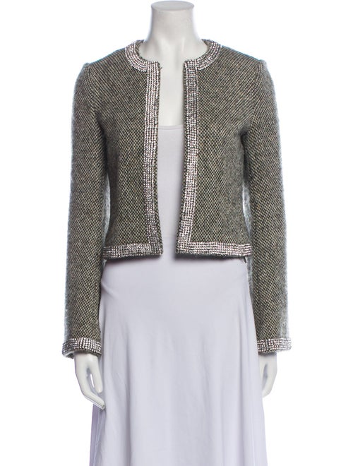 Tory Burch Tweed Pattern Evening Jacket