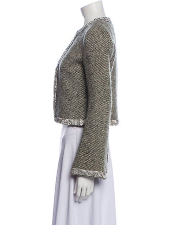 Tory Burch Tweed Pattern Evening Jacket