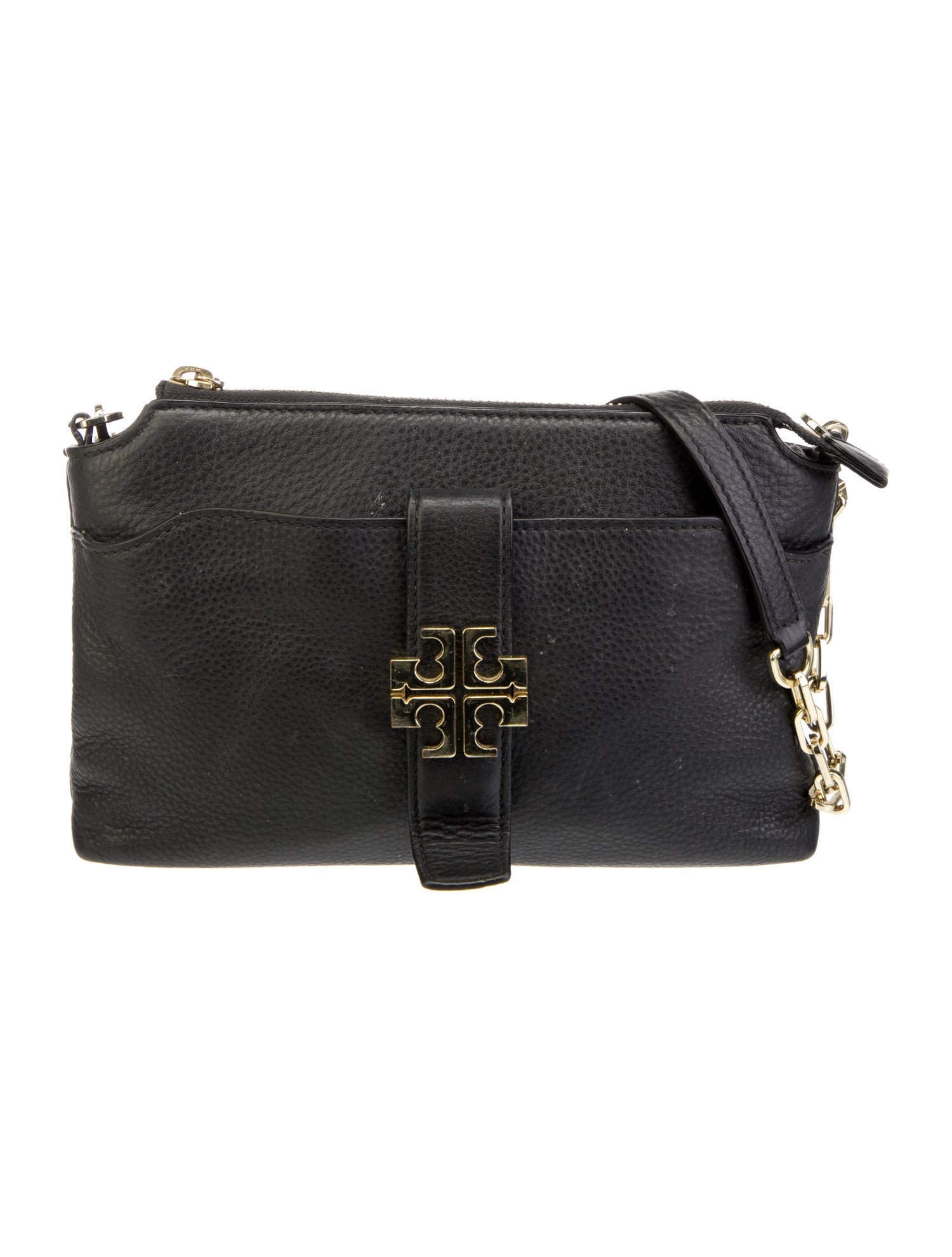 Tory Burch Leather Crossbody Bag Black Crossbody Bags, Handbags