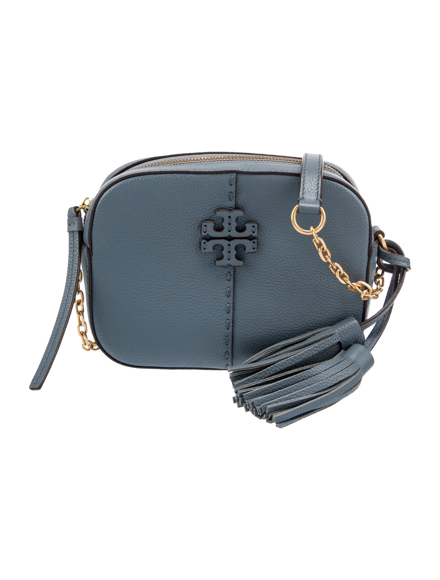 Tory Burch Leather Crossbody Bag Blue Crossbody Bags, Handbags