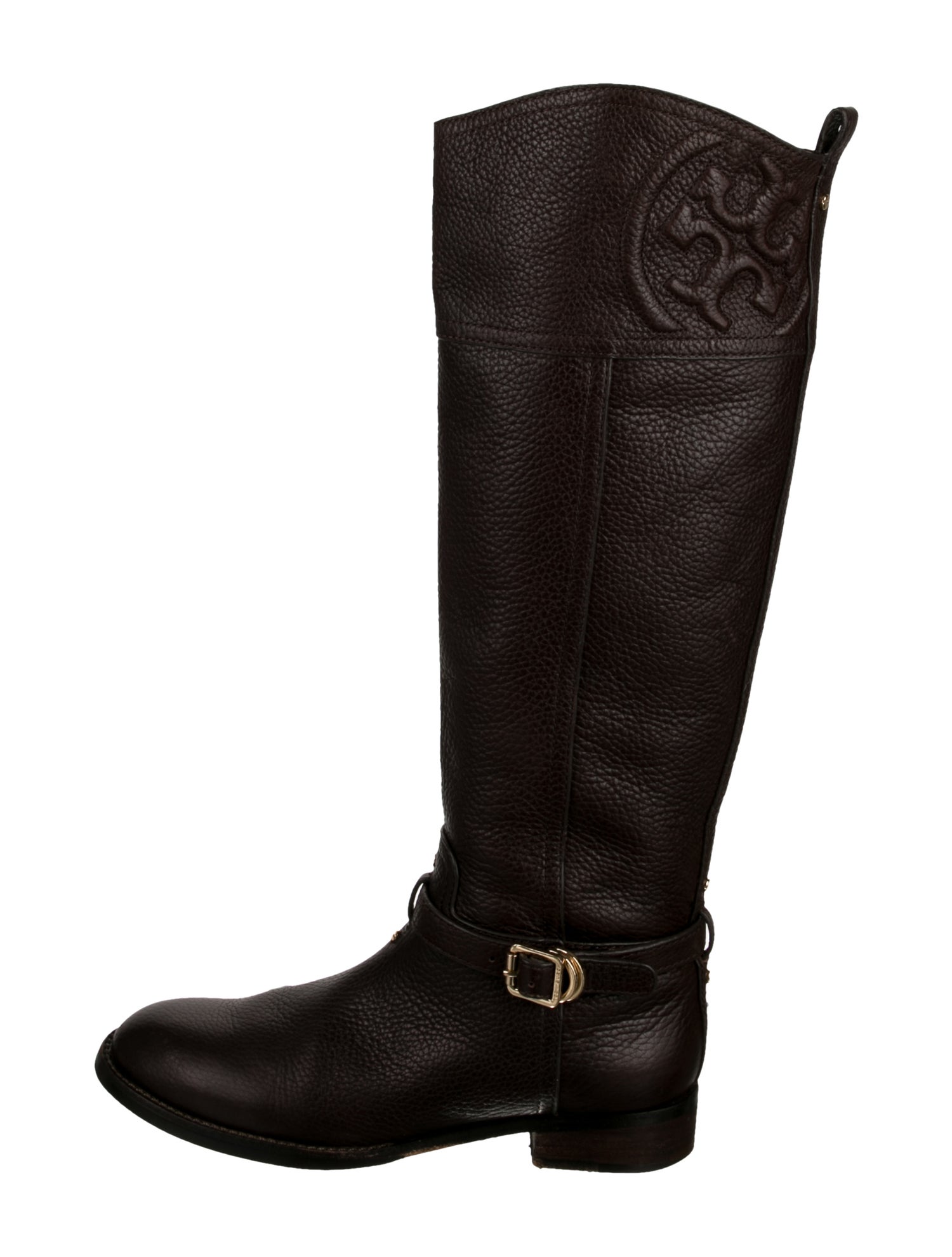 Tory Burch Riding Boots Brown Boots, Shoes WTO610727 The RealReal