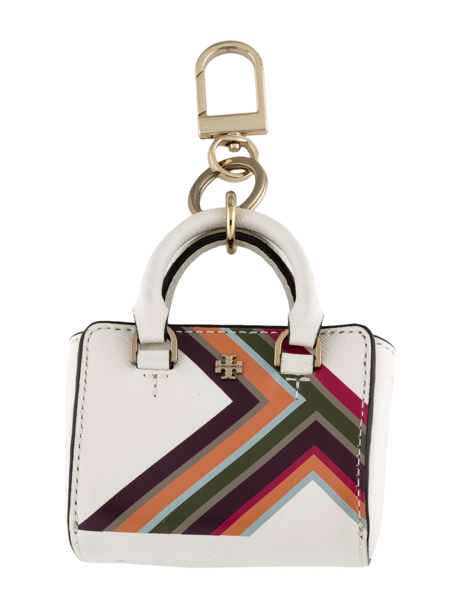 Tory Burch SALE  BEAR KEY RING ♪ NWT Authentic TORY BURCH Gold Plated Padlock Key Fob Key