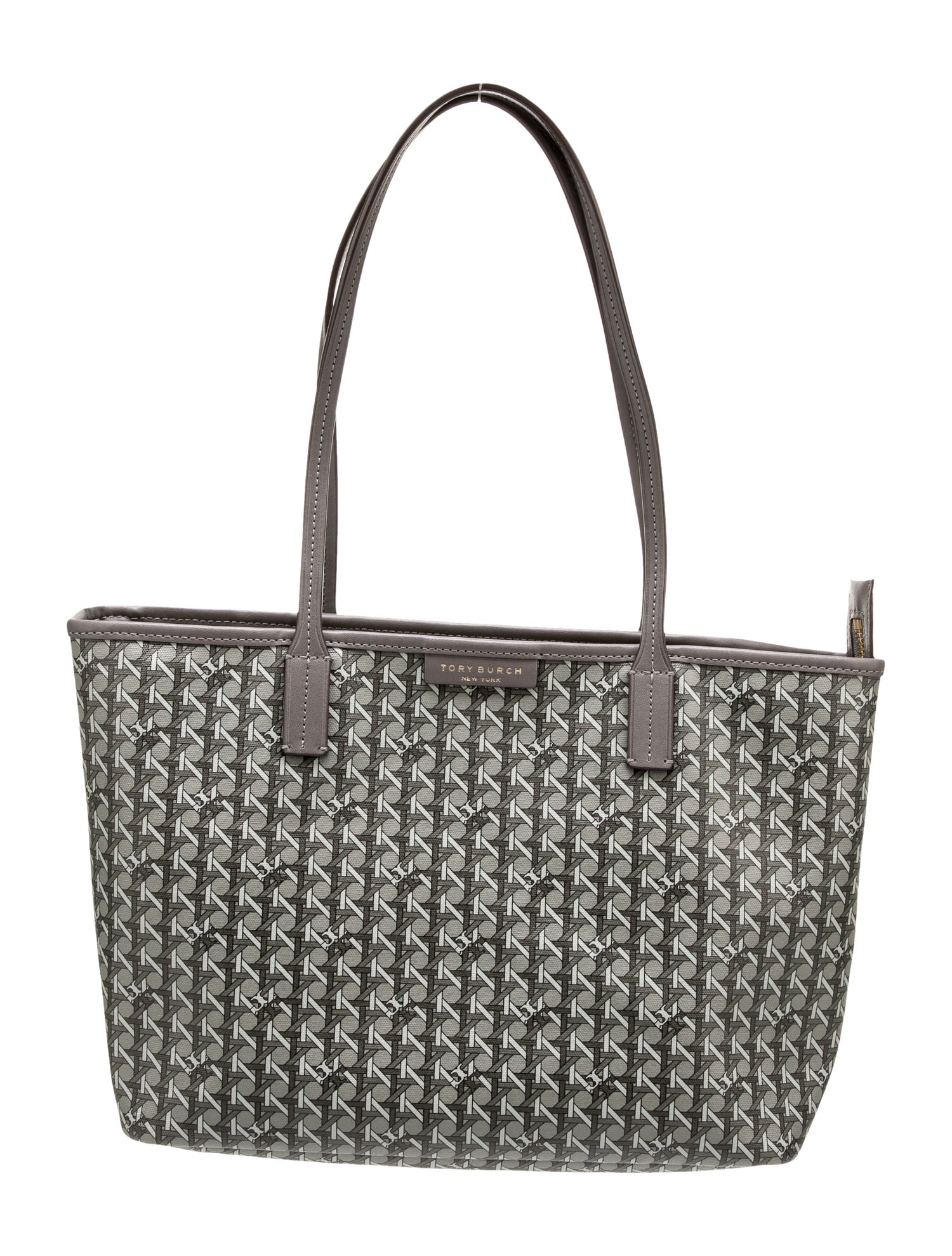 Tory Burch正規品/送料関税込み Monogram Tote Bag Tory Burch T Monogram Zip Tote Bag | Saks Fifth Avenue