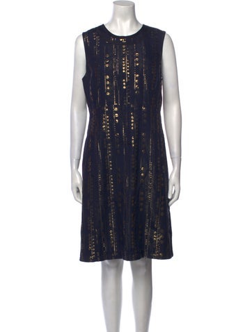Tory Burch Dresses Silk Knee-Length Dress US 12 | XL