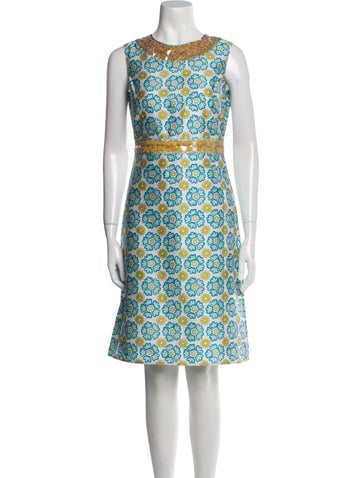 Tory Burch Dresses Silk Knee-Length Dress US 0 | XS