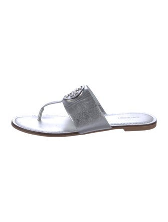 Tory Burch Leather Slides
