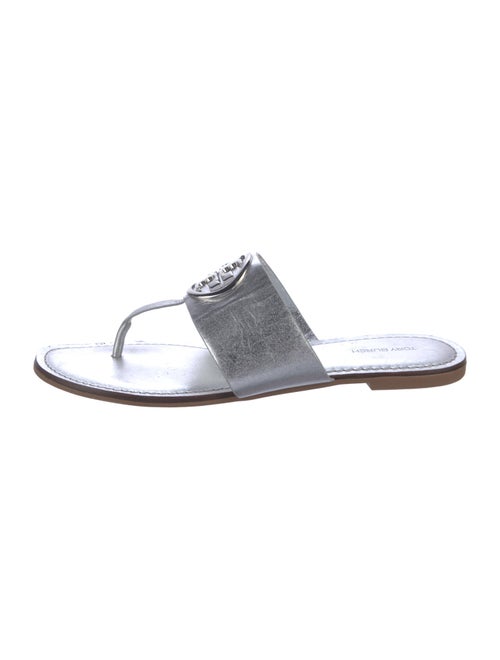 Tory Burch Leather Slides