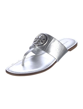 Tory Burch Leather Slides
