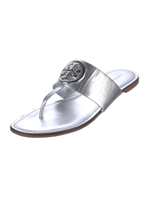 Tory Burch Leather Slides