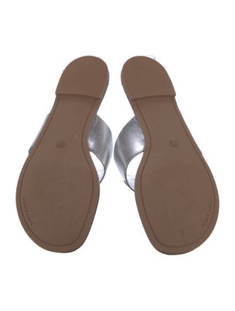 Tory Burch Leather Slides