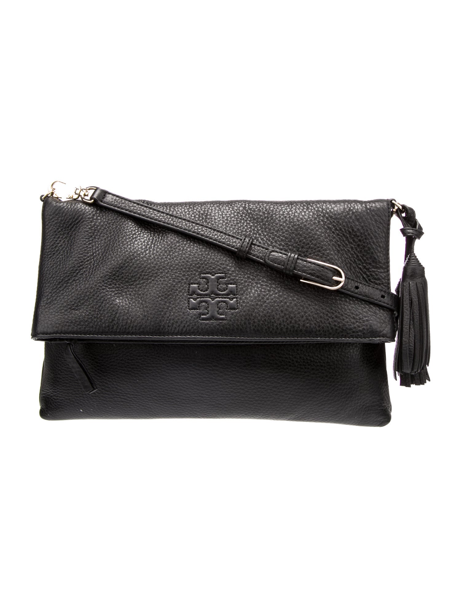 Tory Burch Flap Top Leather Shoulder Bag