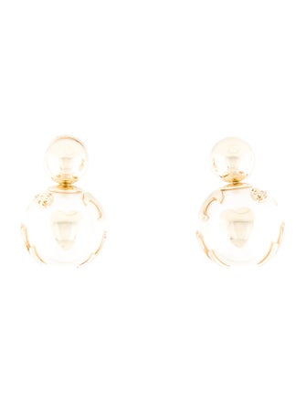 Tory Burch Faux Pearl Drop Earrings