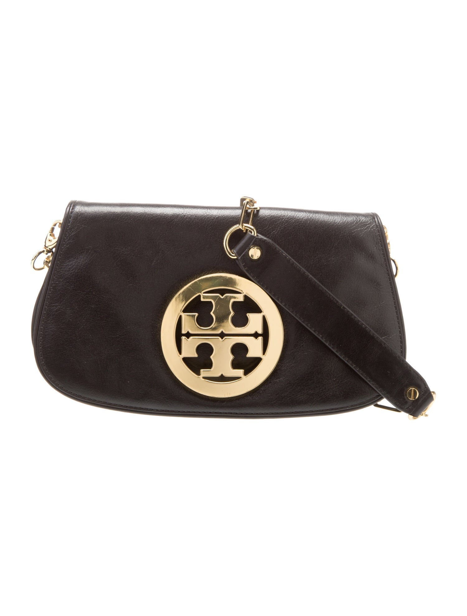 Tory Burch Leather Logo Crossbody Bag