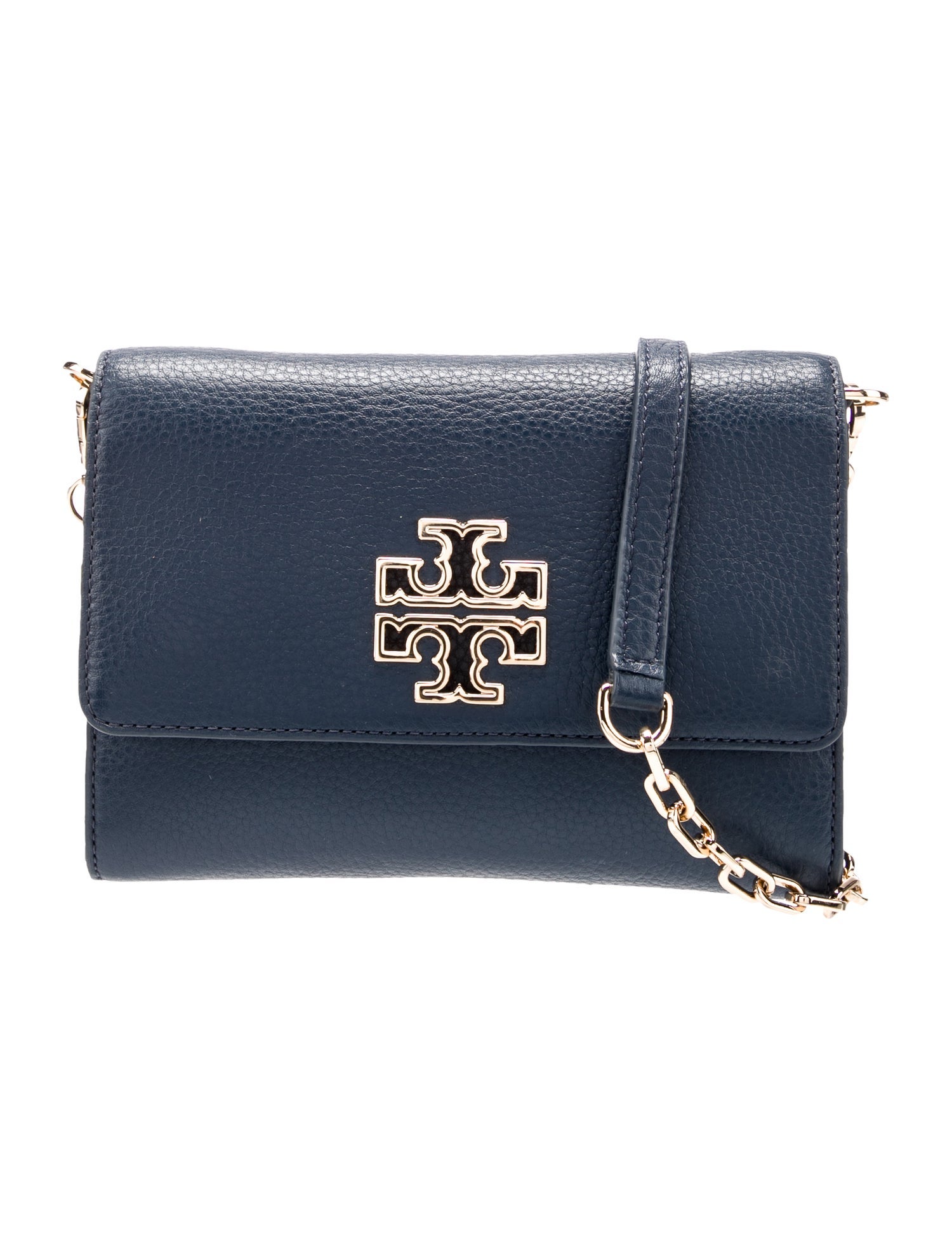 Tory Burch Leather Chain-Link Bag